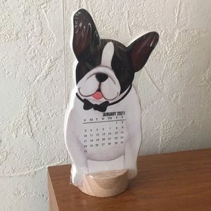 2021 Frenchie Desk Calendar